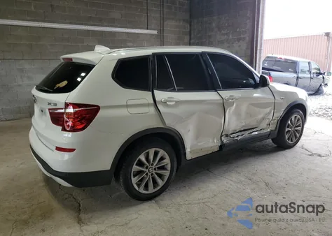 2016 BMW X3 xDrive28I из США, поврежденный, VIN 5UXWX9C56G0D76554